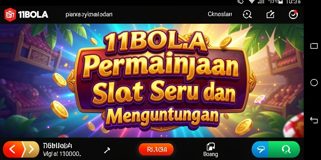 Screenshot dari gameplay slot 11BOLA yang mengasyikkan.
