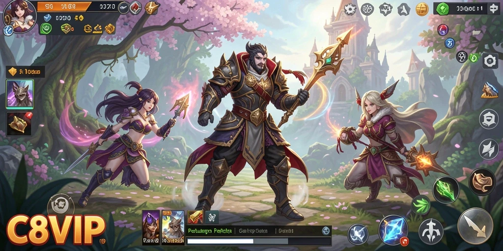 Gameplay seru dan menakjubkan di C8VIP, siap untuk petualangan epik.
