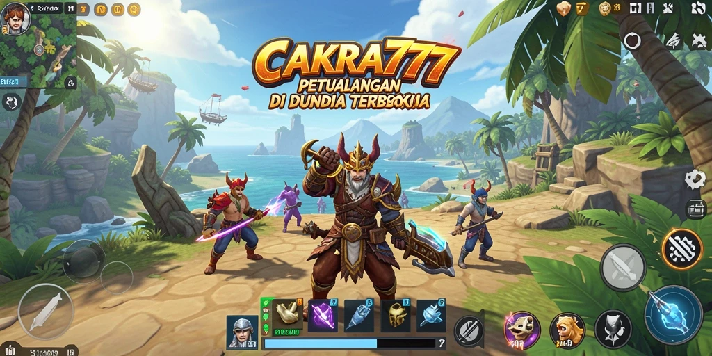 Gameplay penuh aksi dan eksplorasi di dunia terbuka CAKRA777.