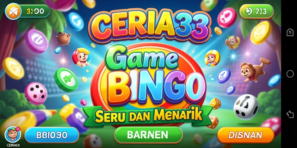 Tampilan gameplay seru di CERIA33 Bingo yang menegangkan.