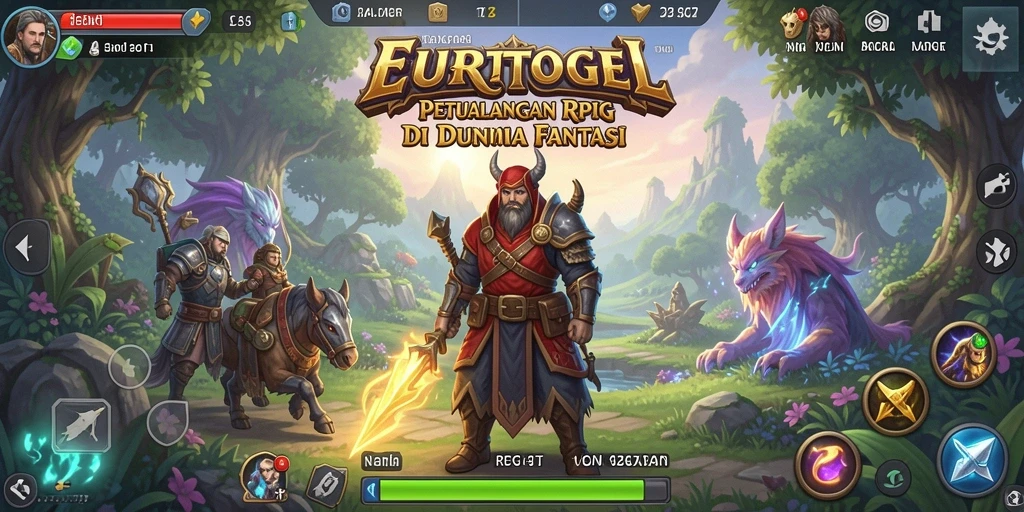 Tampilan gameplay EUROTOGEL yang menakjubkan dan mendebarkan.