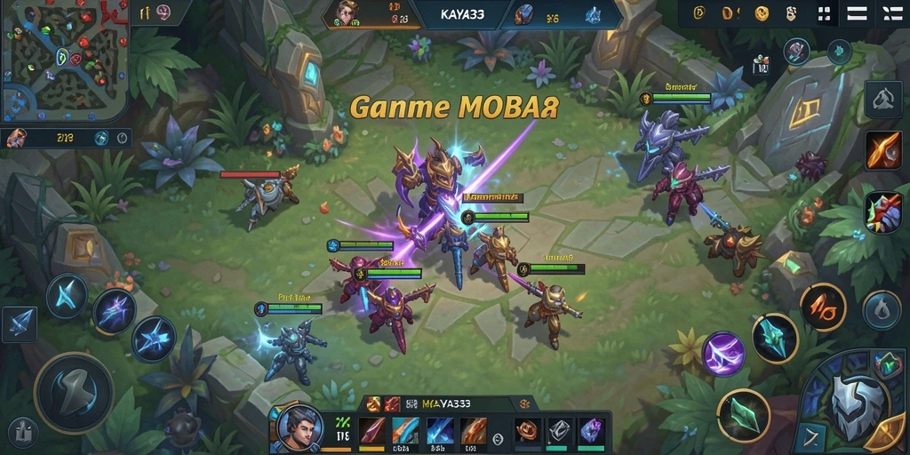 Tampilan gameplay KAYA33 yang menegangkan dan seru.