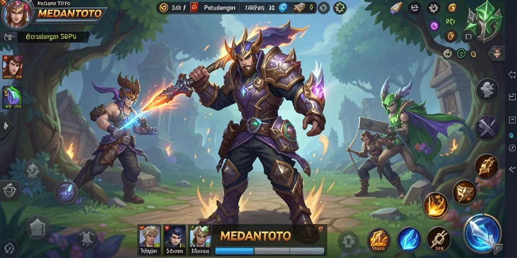 Gameplay mendebarkan dalam MEDANTOTO dengan karakter yang kuat.