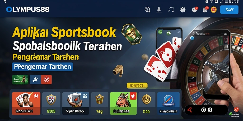 Tampilan gameplay menarik dari aplikasi Sportsbook OLYMPUS88.