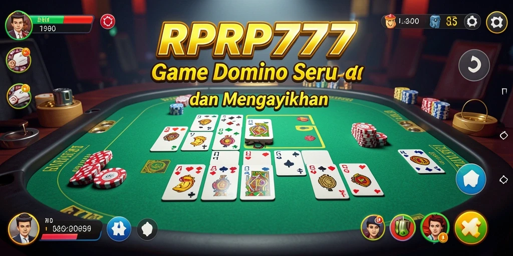 Tampilan seru dari gameplay RPRP777 yang mendebarkan.