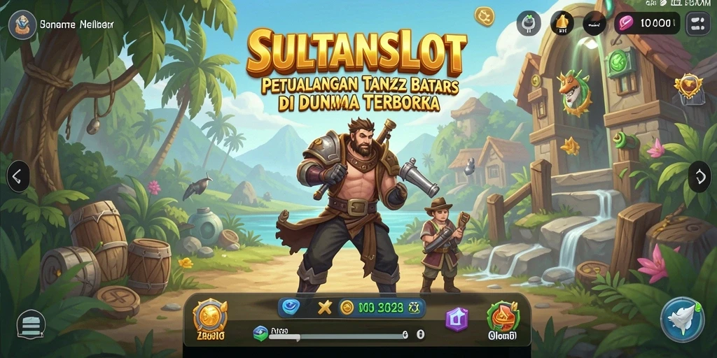 Tampilan gameplay SULTANSLOT yang imersif dan mendebarkan.