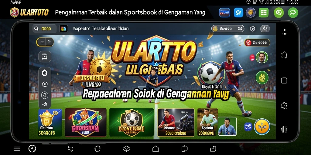Tampilan antarmuka ULARTOTO yang memukau untuk pengalaman Sportsbook.