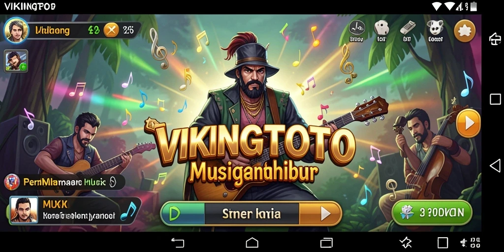 Tampilan gameplay VIKINGTOTO dengan visual menarik dan musik yang mengasyikkan.